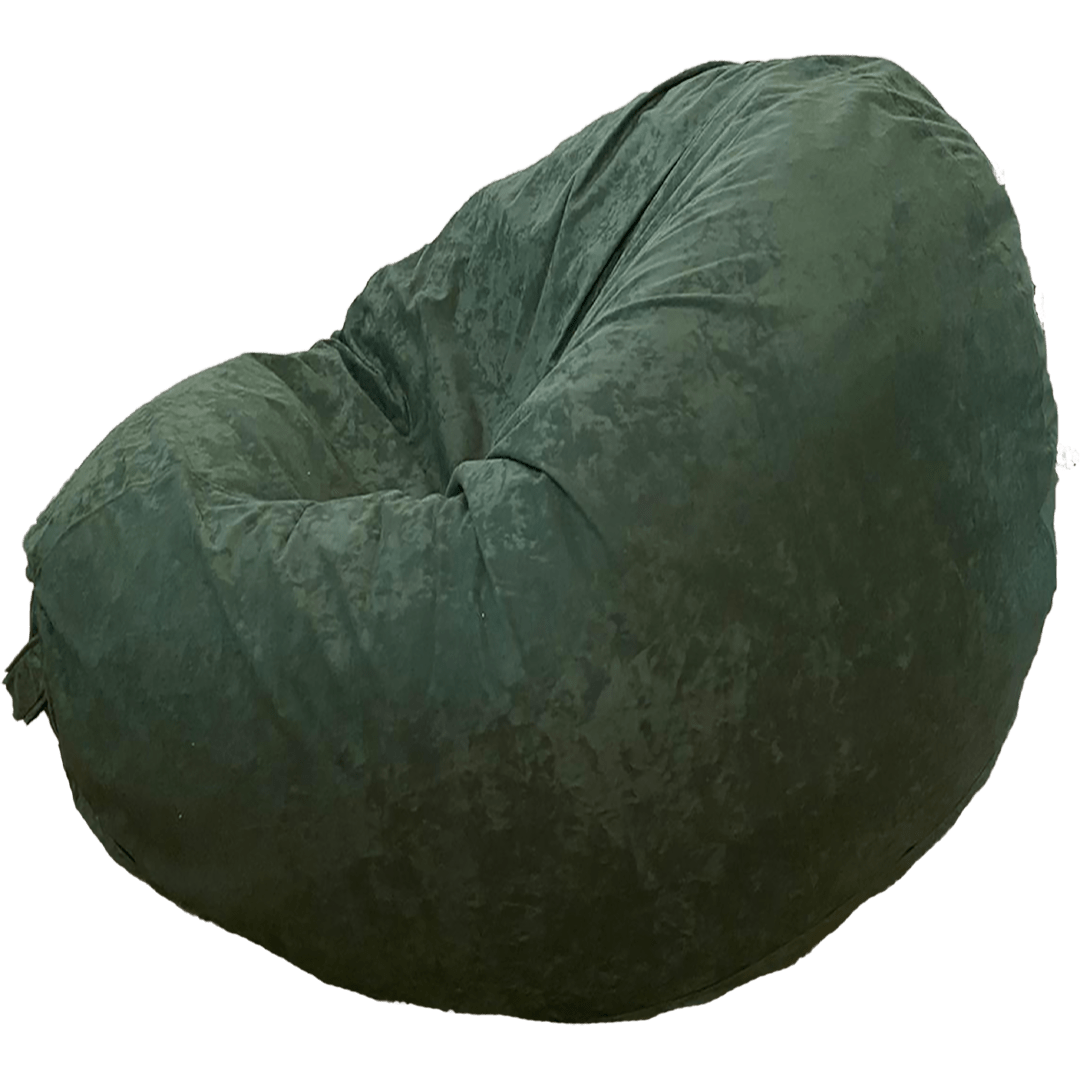 Green bean bag.